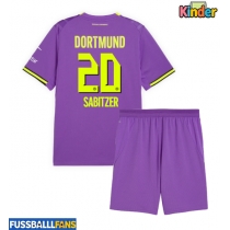Borussia Dortmund Marcel Sabitzer #20 3rd trikot Kinder 2026-27 Kurzarm (+ Kurze Hosen)